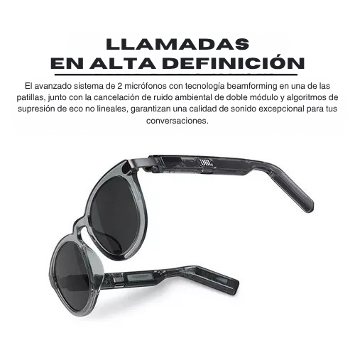 GAFAS DE SOL JBL - AUDÍFONOS Y MICRÓFONO BLUETOOTH